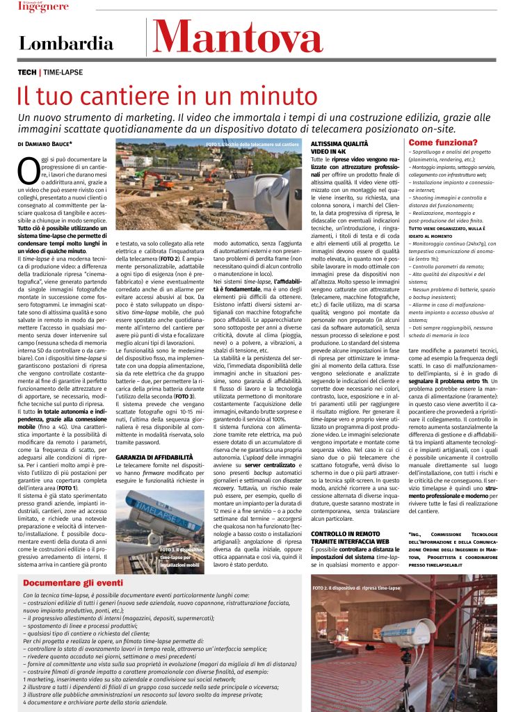 giornale dell'ingegnere