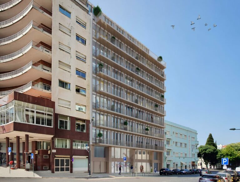 Rendering of the new Pulse Lisboa building.
