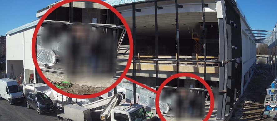 blurring bodies and cars