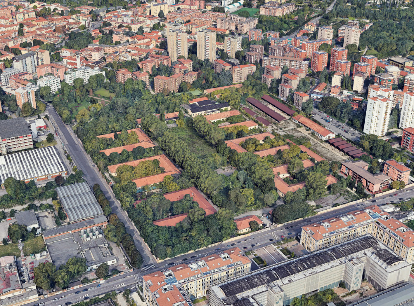render caserma mameli